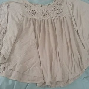 Flowy short sleeve shirt